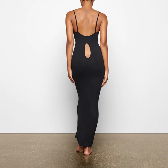 NWT Skims Smooth Lounge Low Back Keyhole Dress - Picture 3 of 7